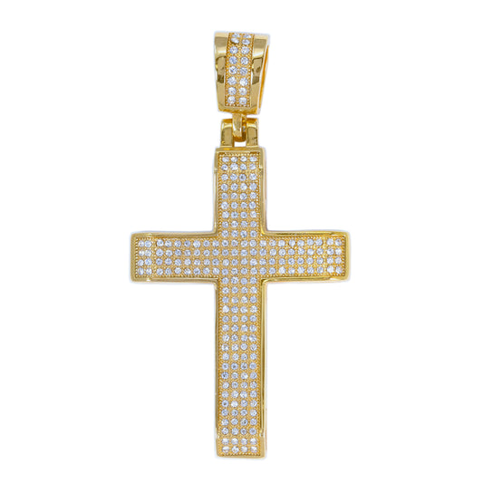 Iced Out Cross Pendant - SP-4265**