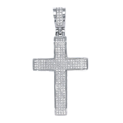 Iced Out Cross Pendant - SP-4265**