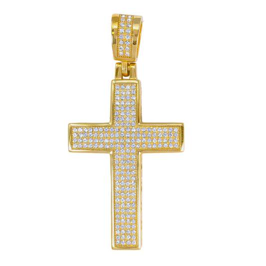 Iced Out Cross Pendant - SP-4267**