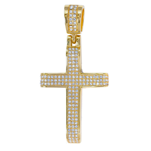 Iced Out Cross Pendant - SP-4270**