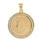 Iced Out Bitcoin Pendant - SP-4273