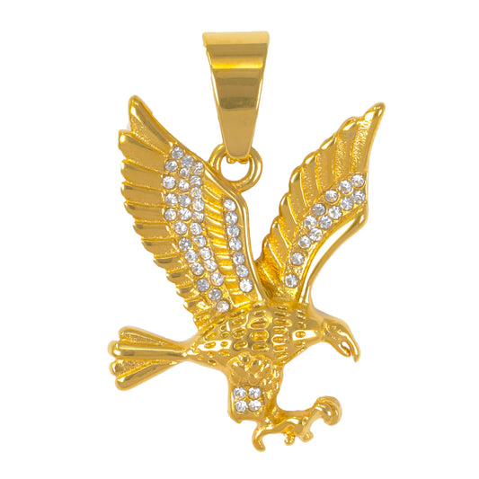Iced Out Eagle Pendant - SP-4275