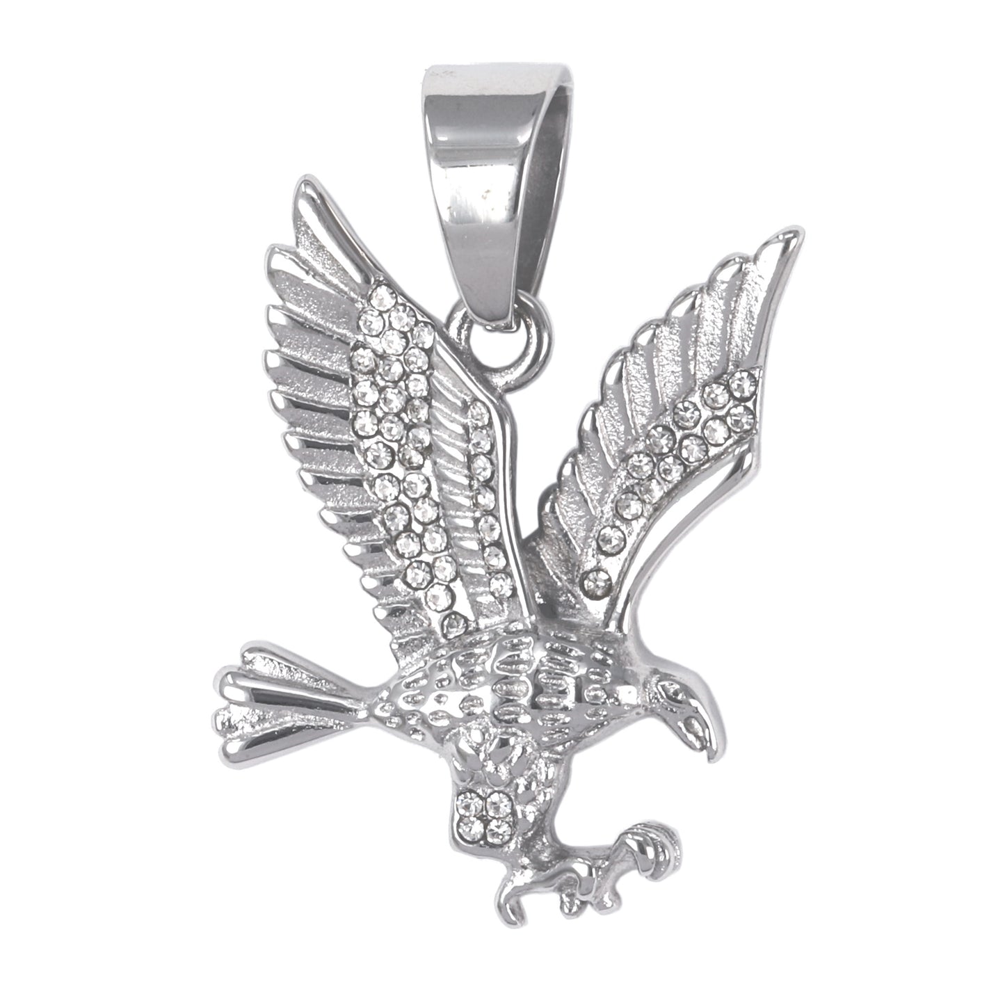 Iced Out Eagle Pendant - SP-4275