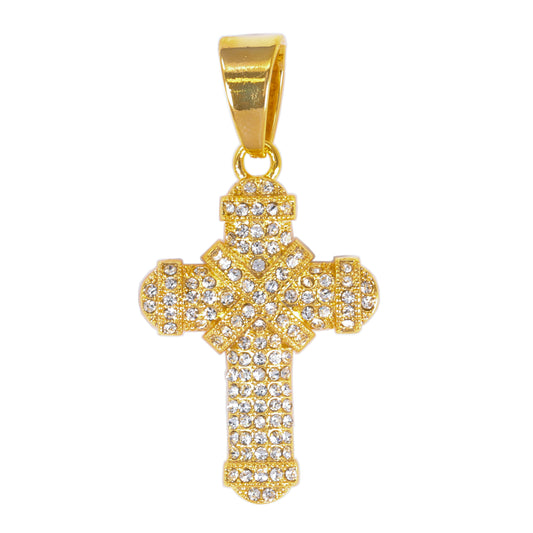 Iced Out Cross Pendant - SP-4277