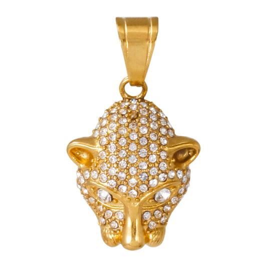 Iced Out Panther Pendant - SP-4282**