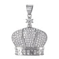 Iced Out Crown Pendant - SP-4284
