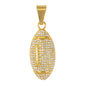 Iced Out Football Pendant - SP-4285