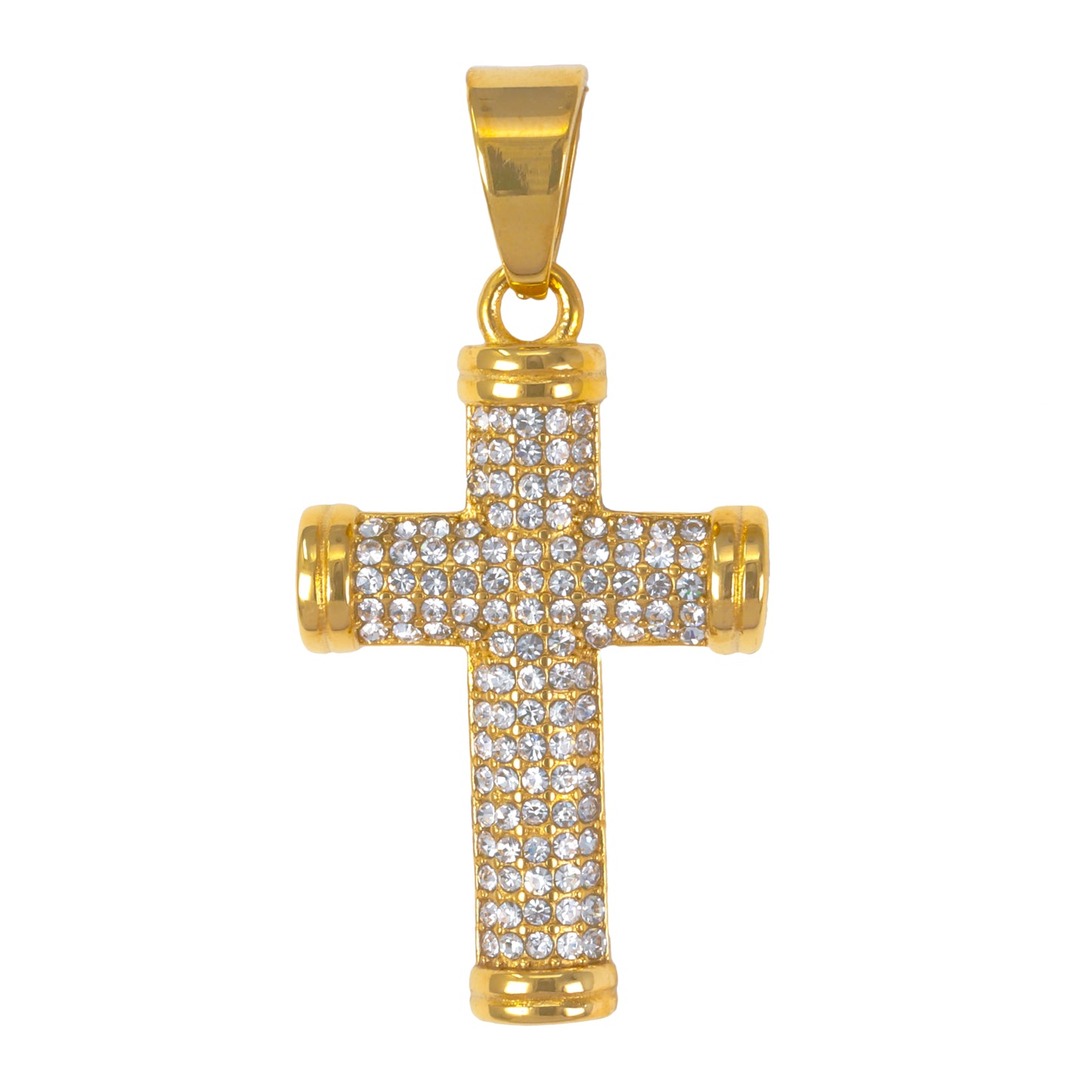 Iced Out Cross Pendant - SP-4293