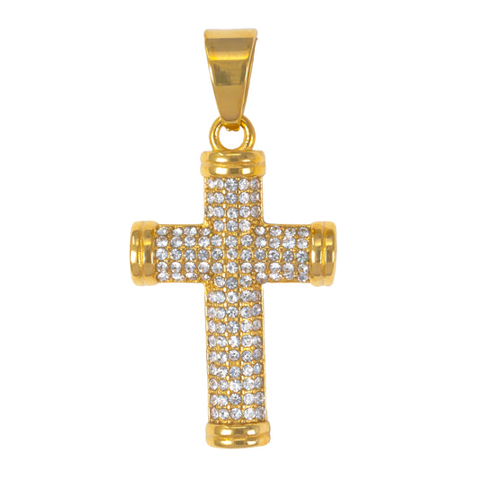 Iced Out Cross Pendant - SP-4293