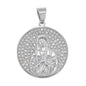 Iced Out Guadalupe Pendant - SP-4300**