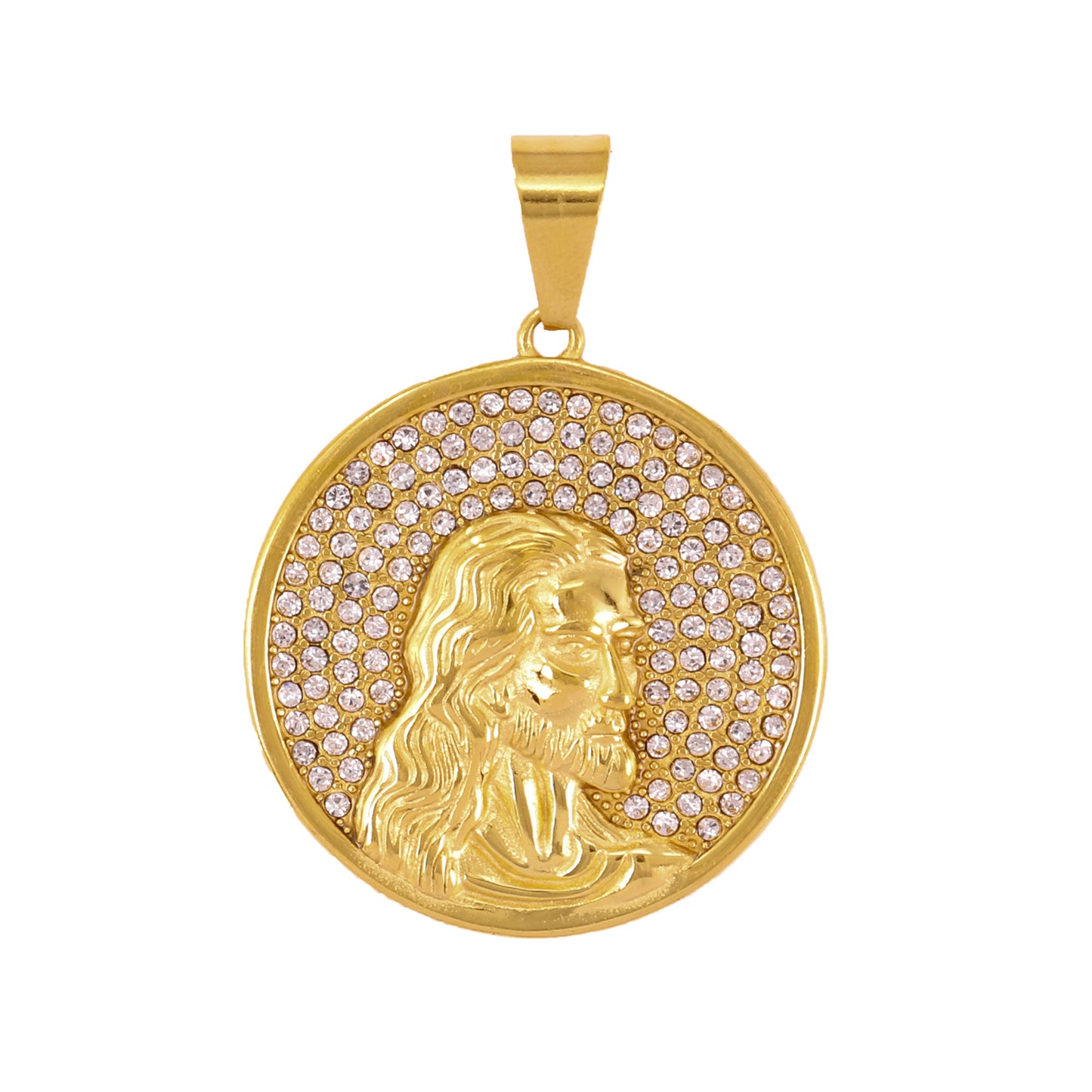 Iced Out Jesus Pendant - SP-4301**