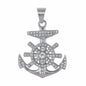 Iced Out Anchor Pendant - SP-4305**