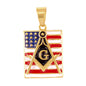 Iced Out Free Mason Pendant - SP-4307**