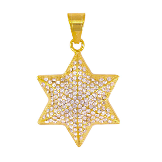 Iced Out Star Pendant - SP-4314**