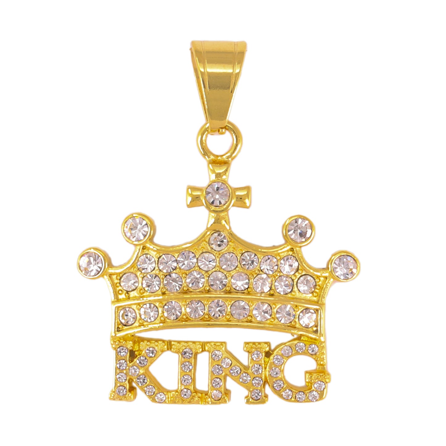 Iced Out King Pendant - SP-4315