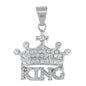Iced Out King Pendant - SP-4315