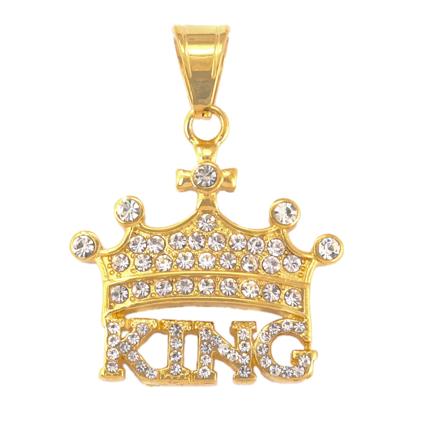 Iced Out King Pendant - SP-4316