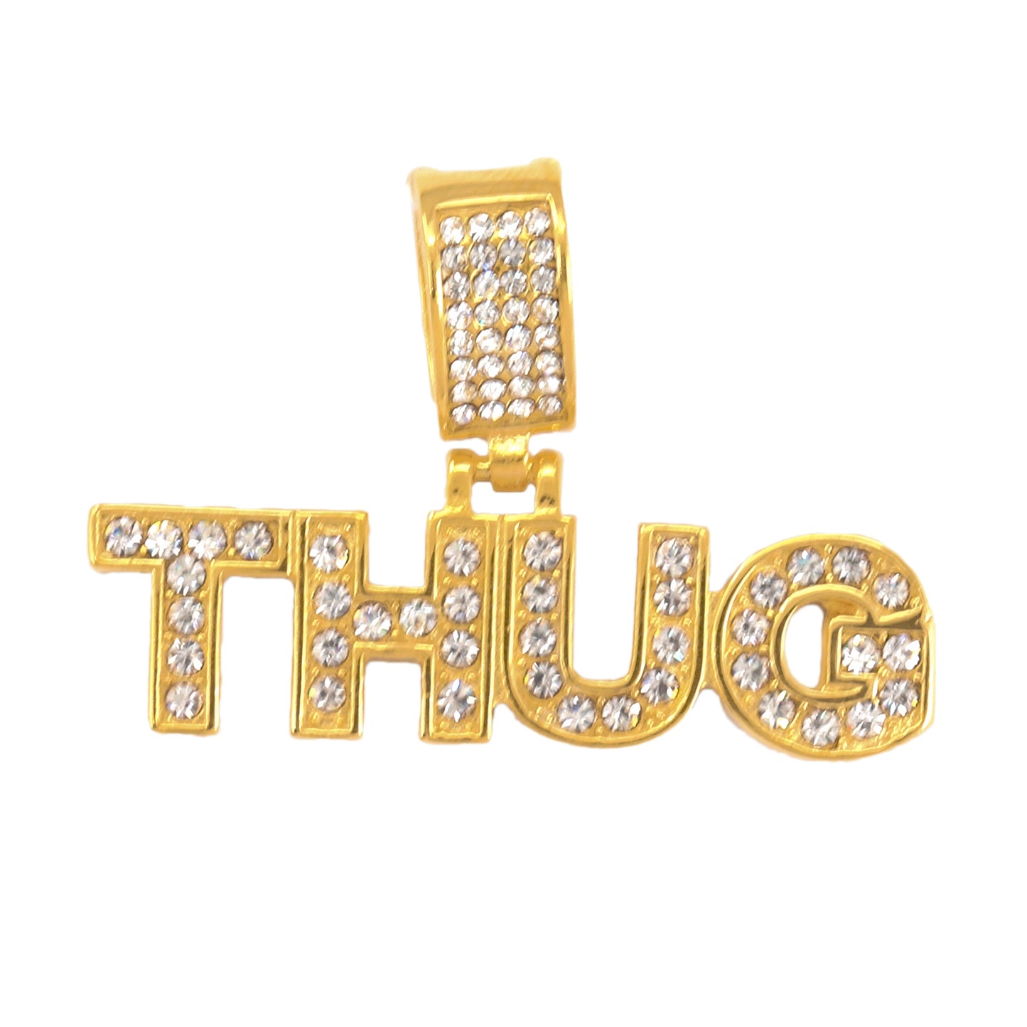 Iced Out Thug Pendant - SP-4323**