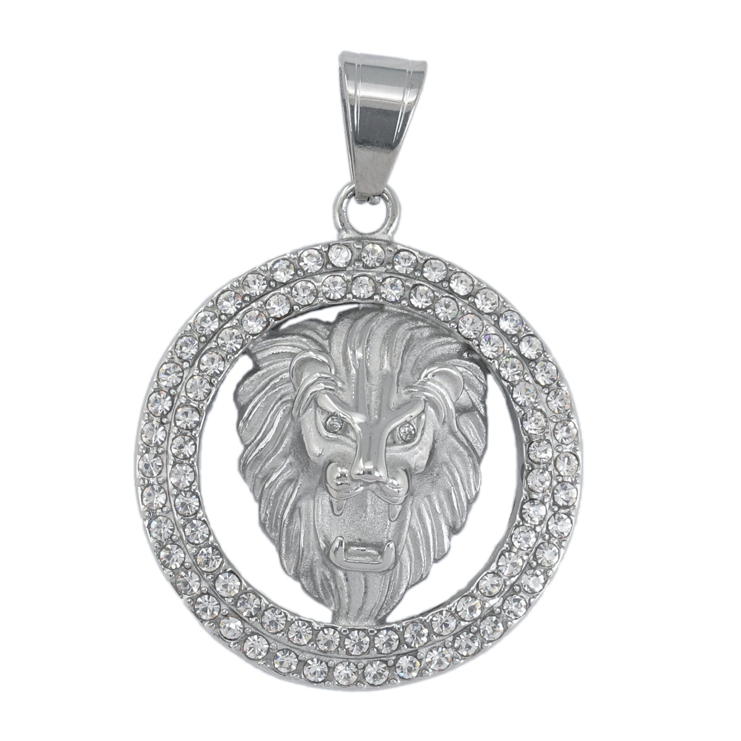 Iced Out Lion Pendant - SP-4324