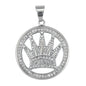 Iced Out Crown Pendant - SP-4326