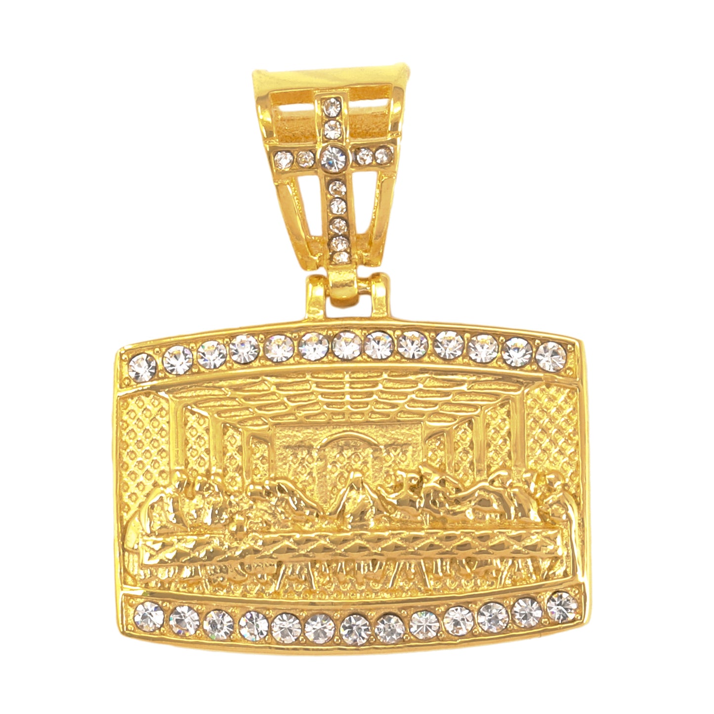 Iced Out Last Supper Pendant - SP-4328**