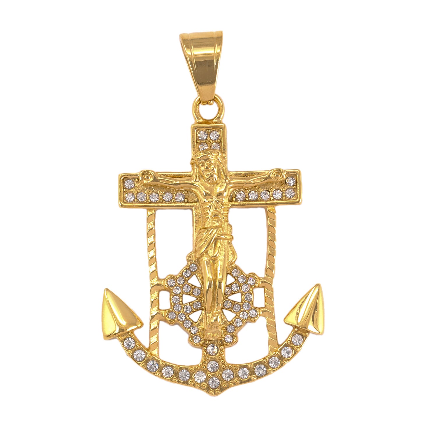 Iced Out Mariners Cross - SP-4330**