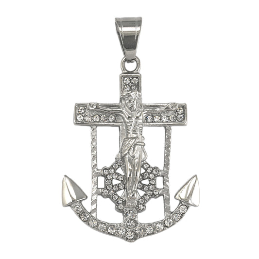 Iced Out Mariners Cross - SP-4330**