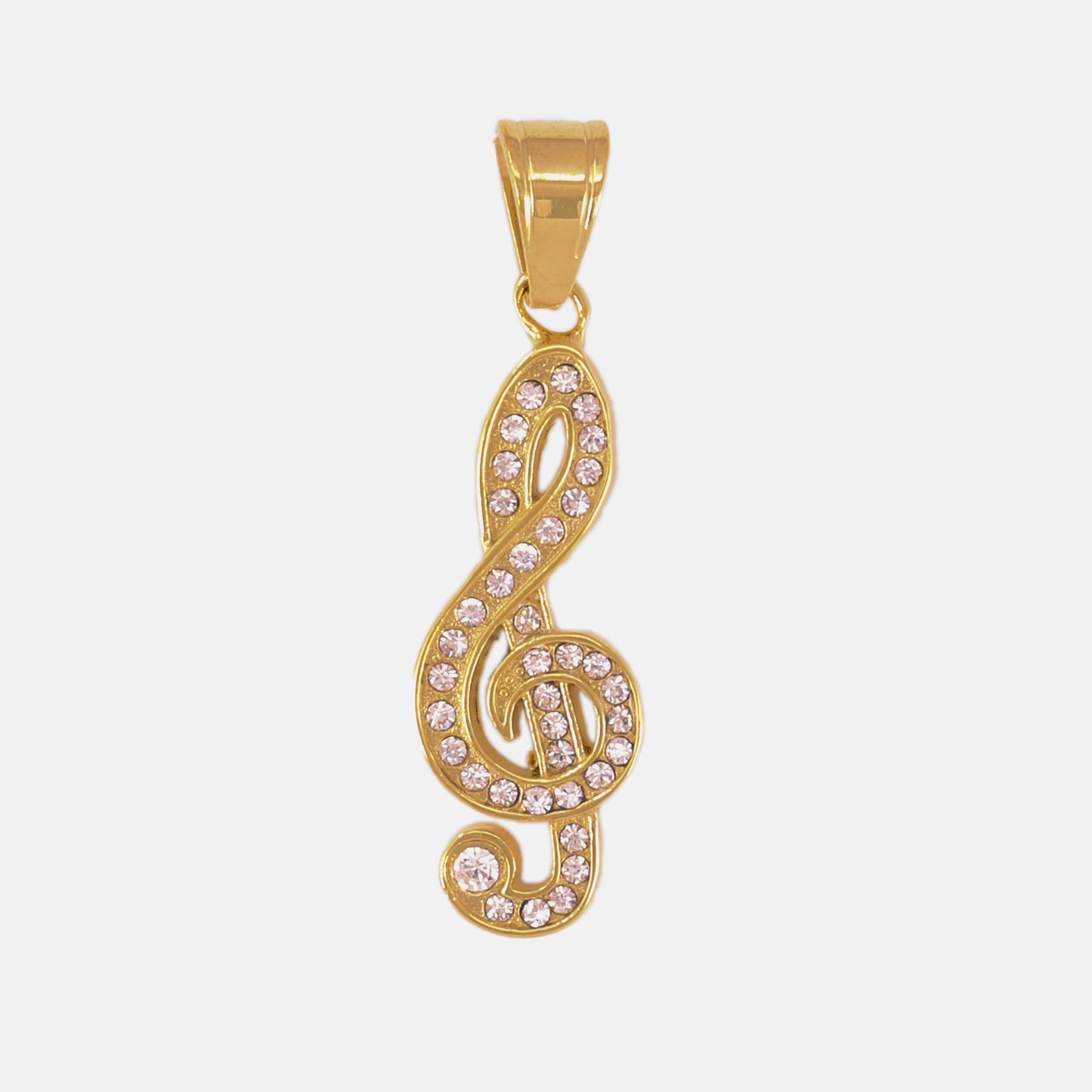 Iced Out Music Pendant - SP-4331**