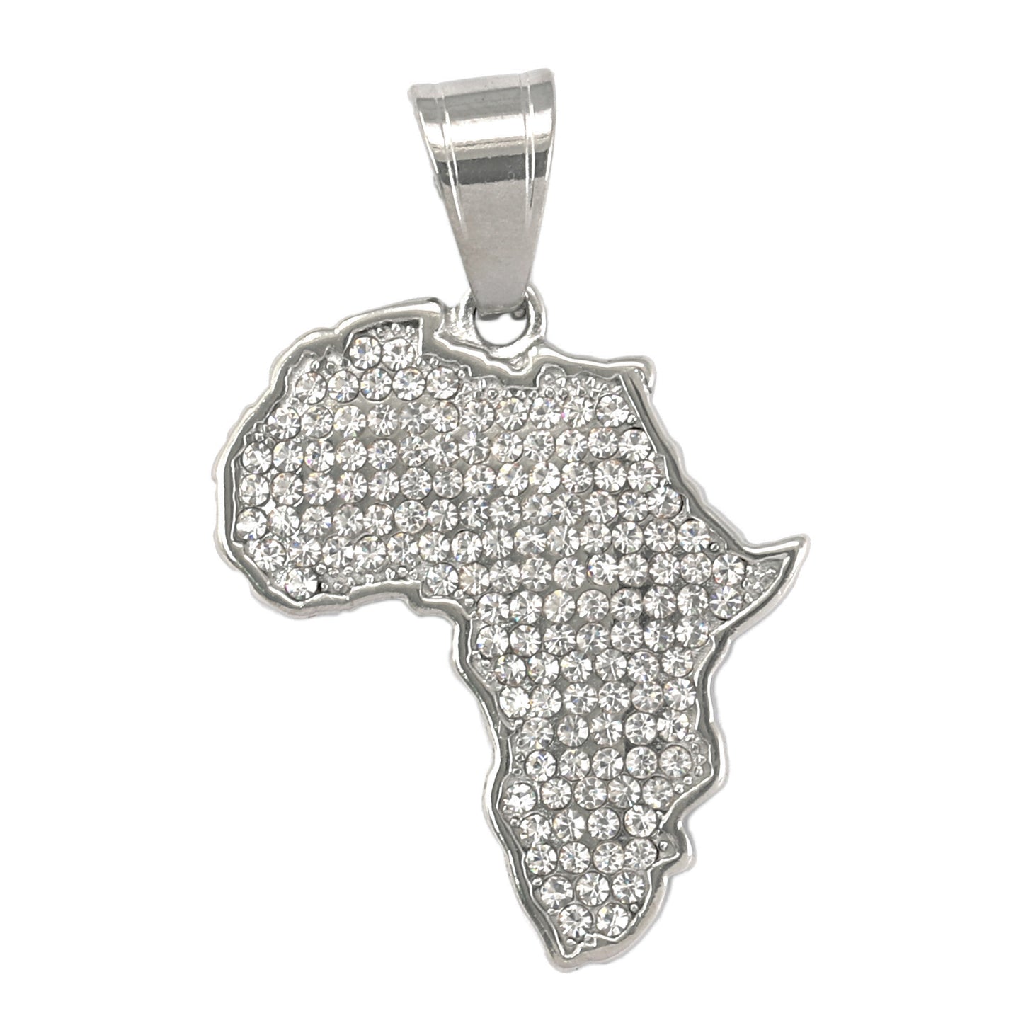 Iced Out Africa Pendant - SP-4332**