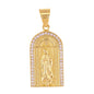 Iced Out Guadalupe Pendant - SP-4334**