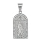 Iced Out Guadalupe Pendant - SP-4334**