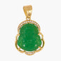 Iced Out Buddha Pendant - SP-4336
