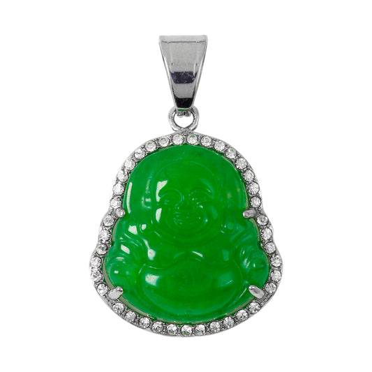 Iced Out Buddha Pendant - SP-4337