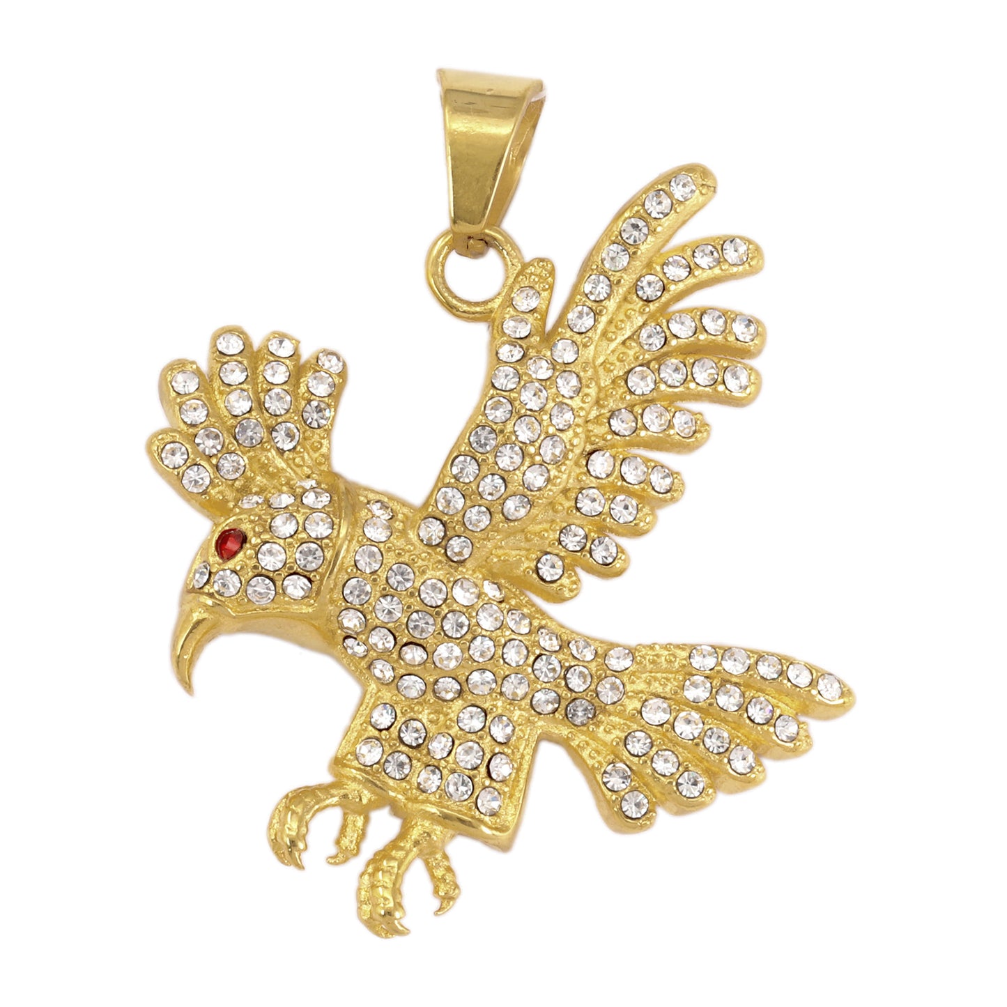 Iced Out Eagle Pendant - SP-4339**
