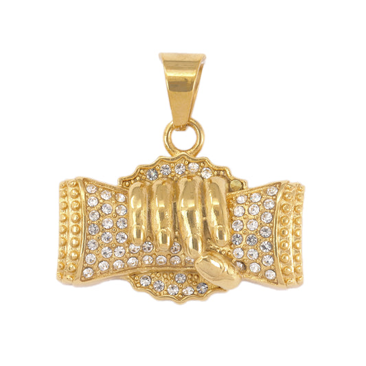 Iced Out Money Pendant - SP-4347**