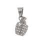 Iced Out Grenade Pendant - SP-4351**
