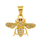 Iced Out Bumblebee Pendant - SP-4353**