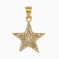 Iced Out Star Pendant - SP-4355**