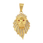 Iced Out Lion Pendant - SP-4356**