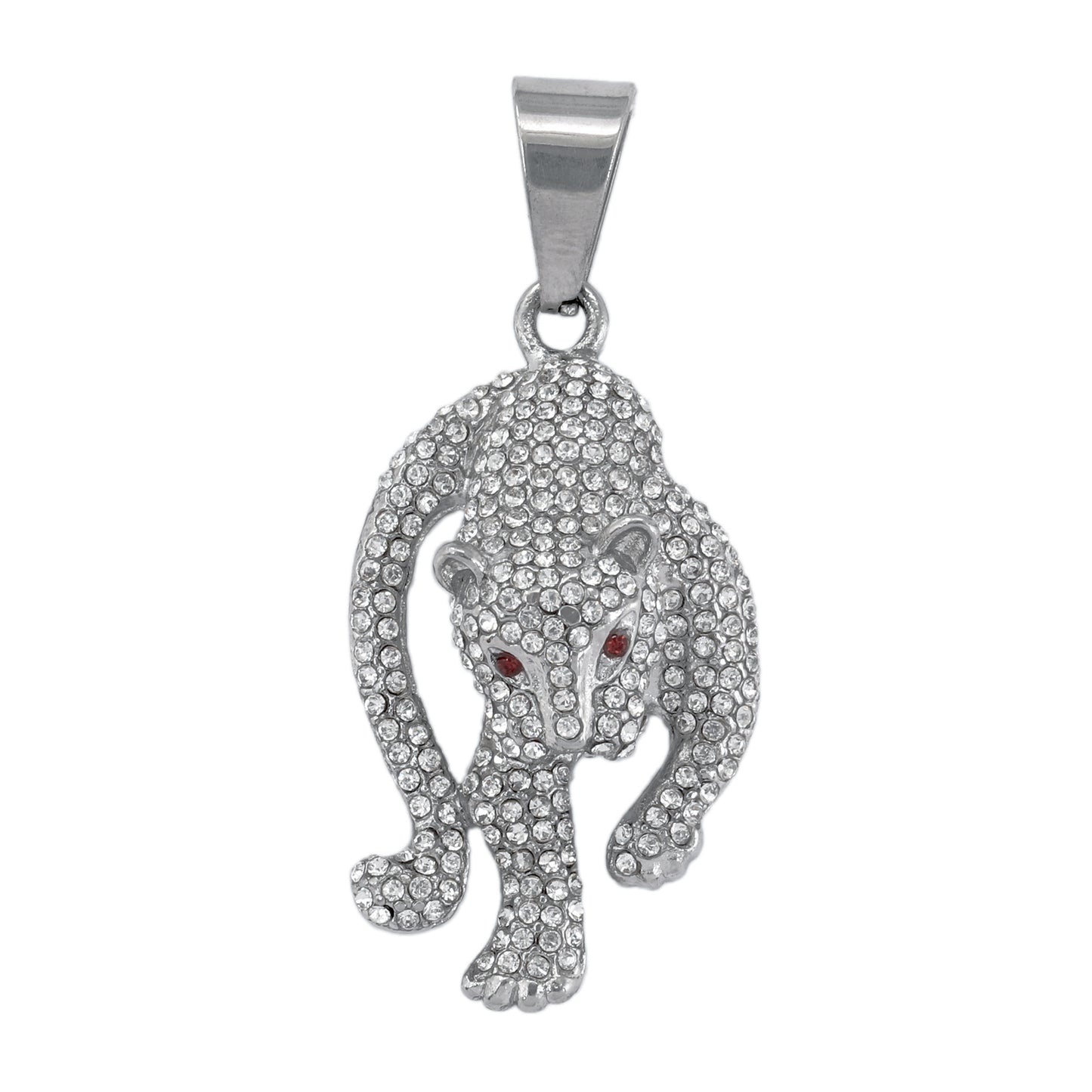 Iced Out Cheetah Pendant - SP-4357**