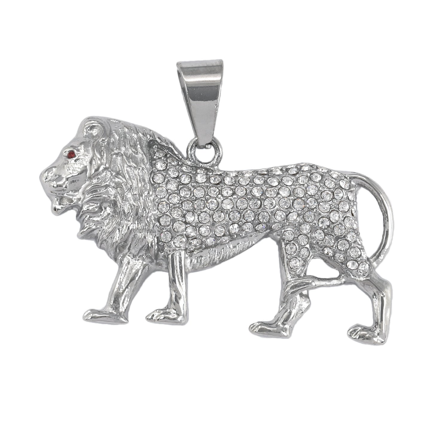 Iced Out Lion Pendant - SP-4359