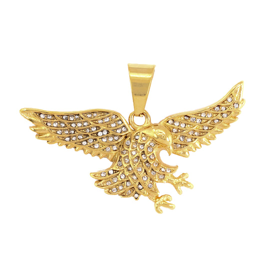 Iced Out Eagle Pendant - SP-4362**