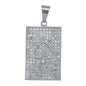 Iced Out Ace Of Spade Pendant - SP-4366**