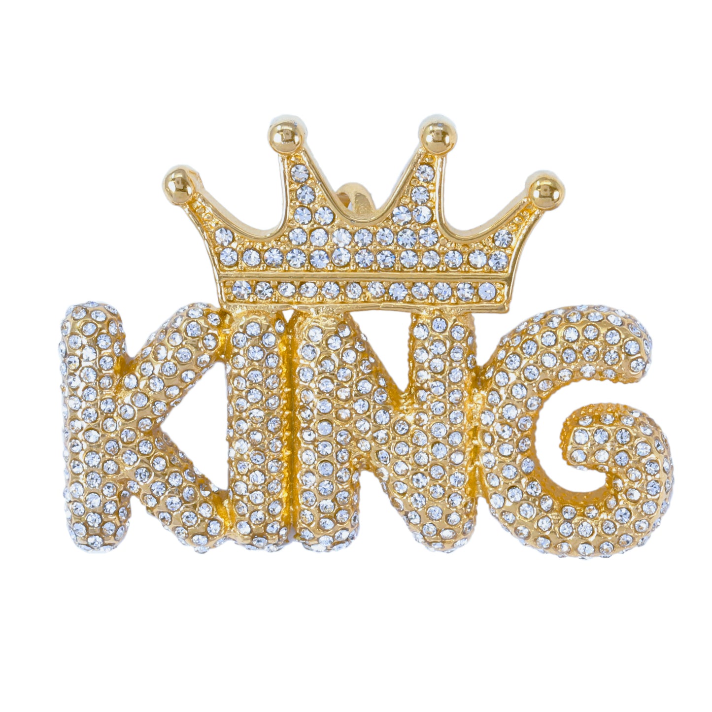 Iced Out King Pendant - SP-4372