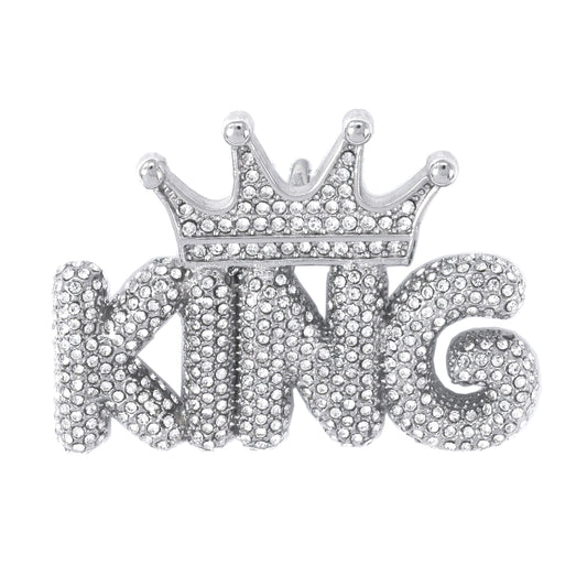 Iced Out King Pendant - SP-4372