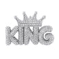 Iced Out King Pendant - SP-4372