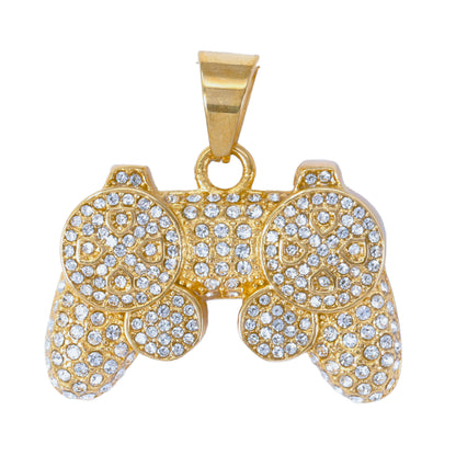 Iced Out Game Controller Pendant - SP-4375**