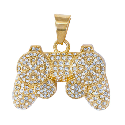Iced Out Game Controller Pendant - SP-4375**