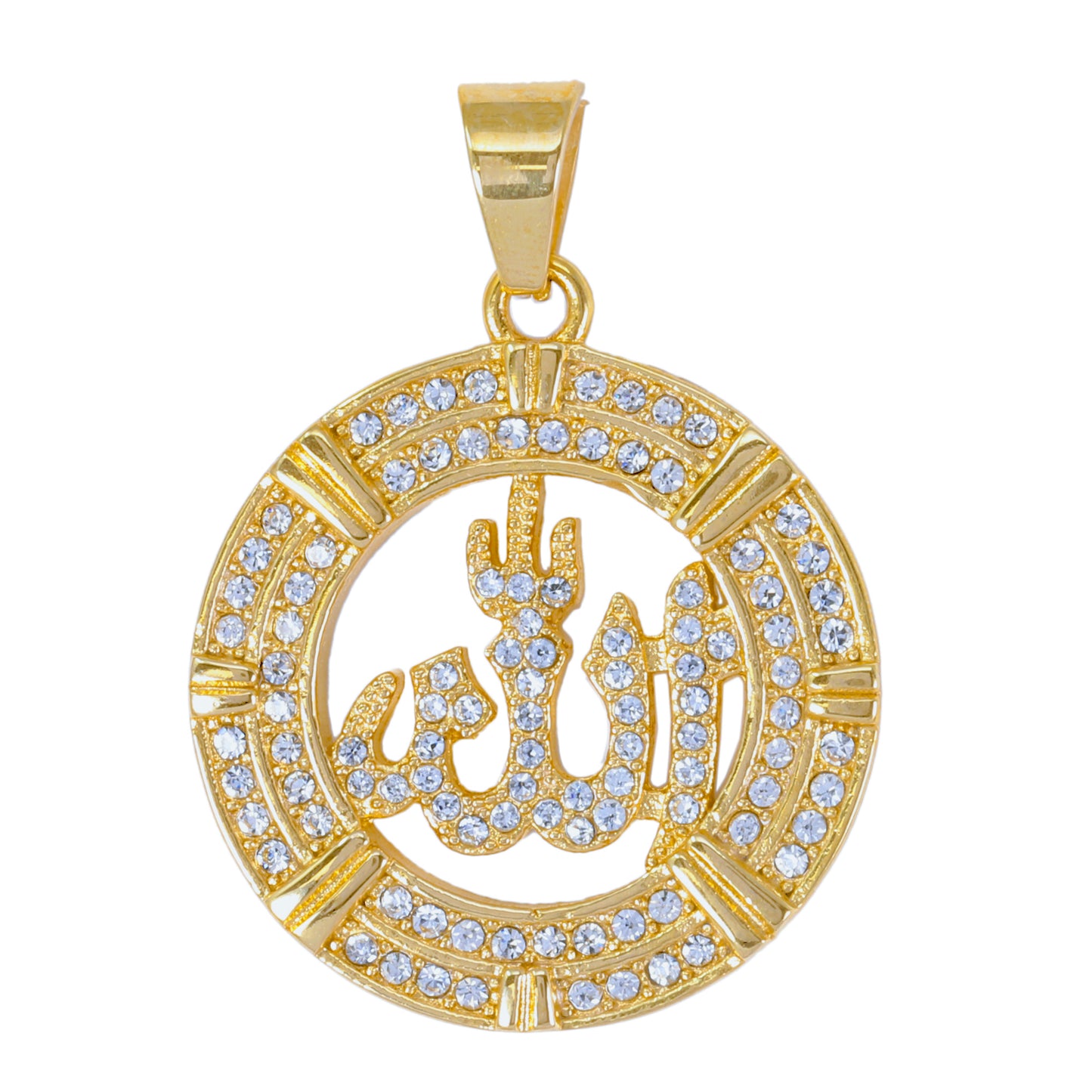 Iced Out Islamic Pendant - SP-4378**