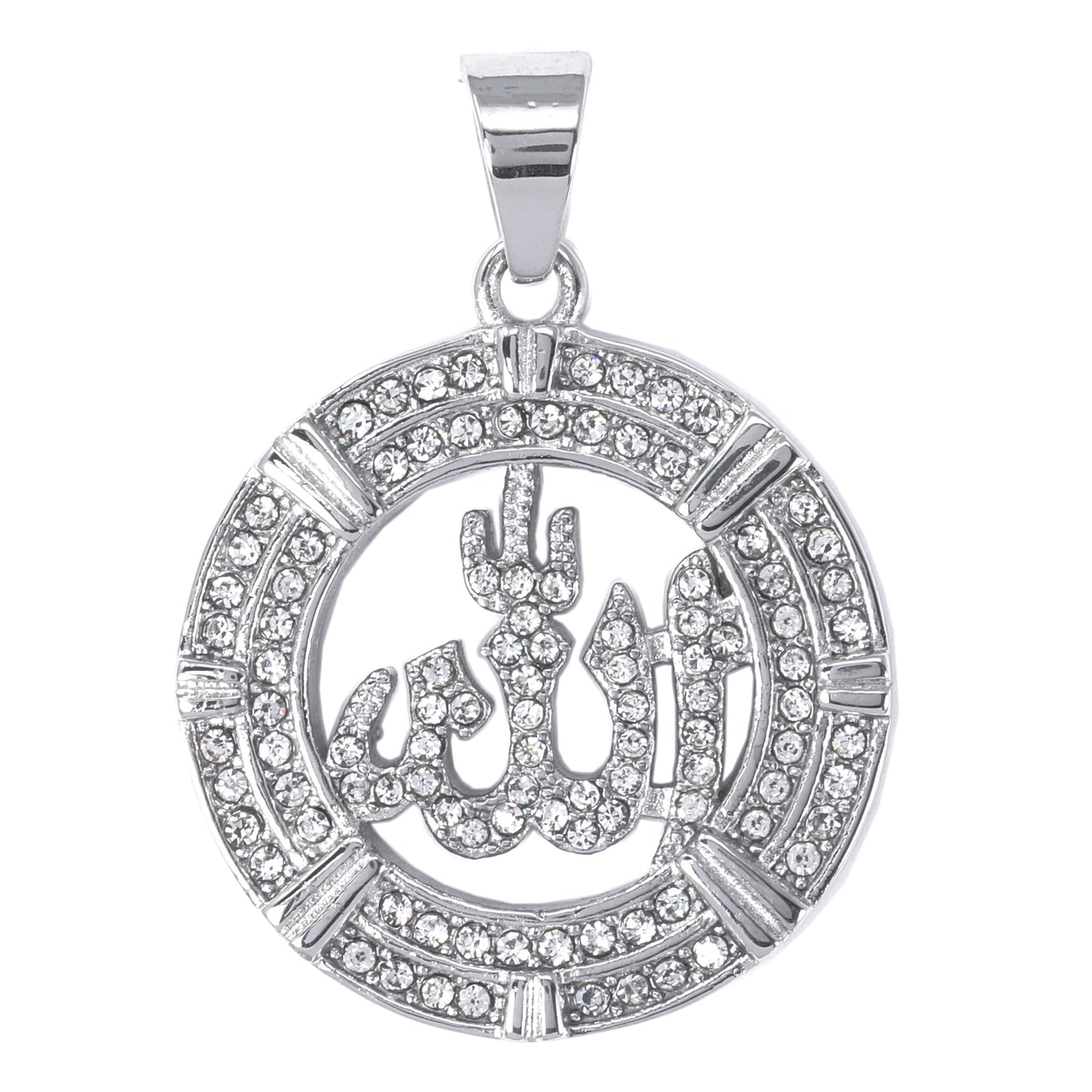 Iced Out Islamic Pendant - SP-4378**